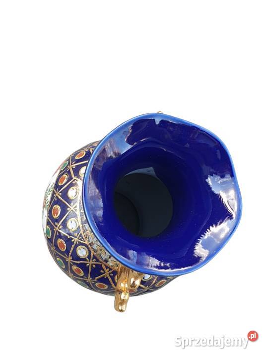 Stary ręcznie malowany japoński wazon Cieszyn sprzedam