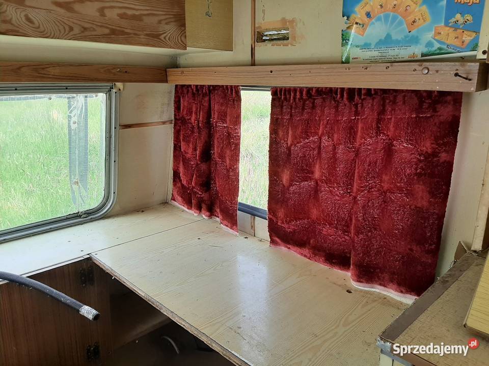 Przyczepa kempingowa na działkę stróżówka