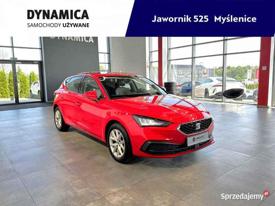 Seat Leon Style 15TSI 130 M6 2021 r salon I Leon Myślenice