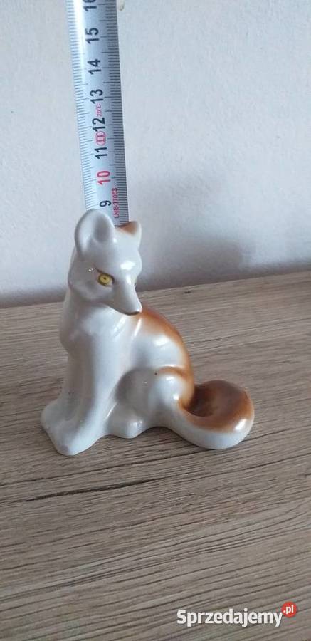 Porcelanowy lisek Płonne Przedbórz sprzedam