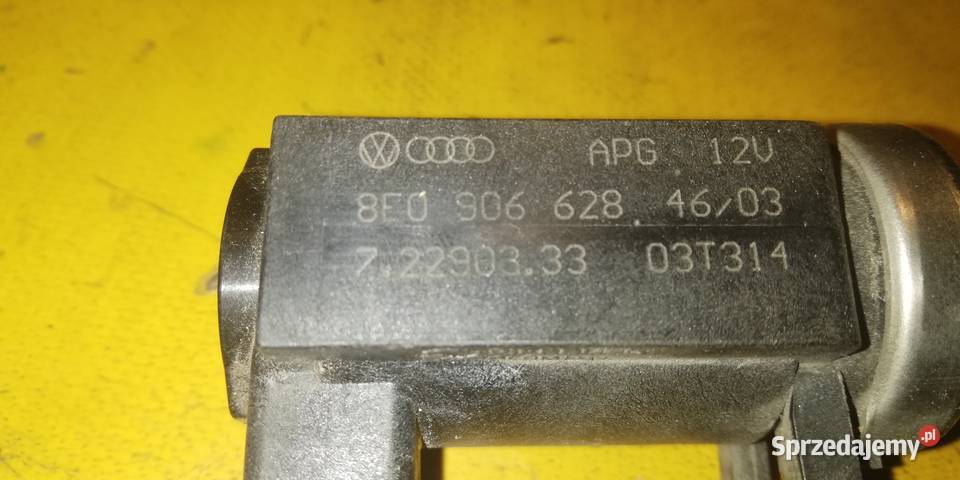 elektrozawór 8E0906628 VW Passat B5 Audi A4B56 Piotrków Trybunalski
