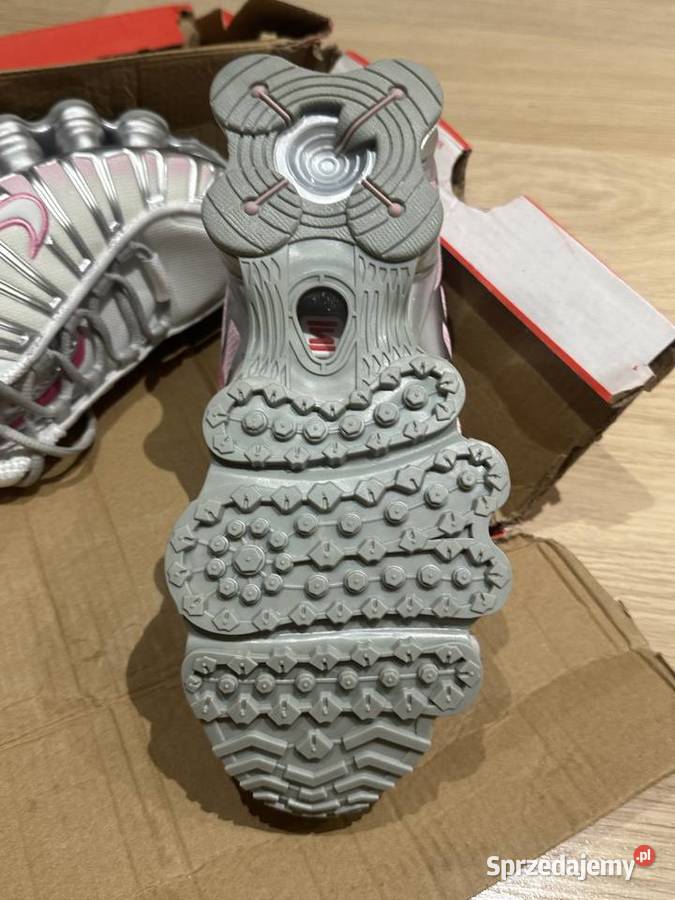 Buty Nike snekersy rozowe szare biale shox tl Zabrze