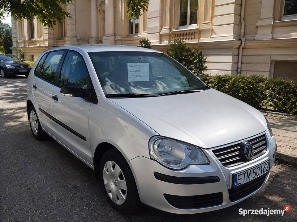 VOLKSWAGEN POLO 12 2008r klima parkotronik 70KM