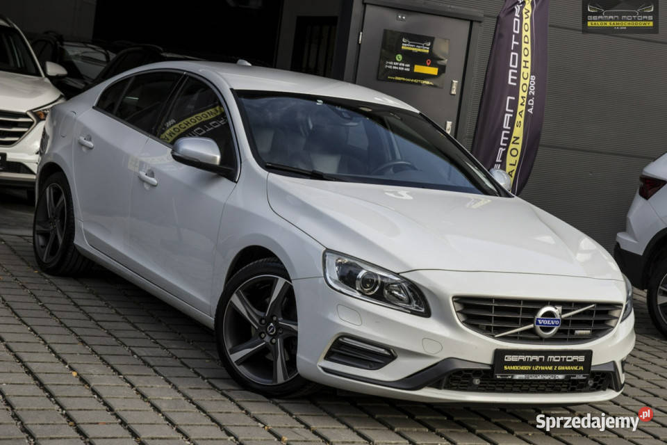 Volvo S60 D4 Rdesign Ledy Virtual Xenon Navi wielofunkcyjna kierownica
