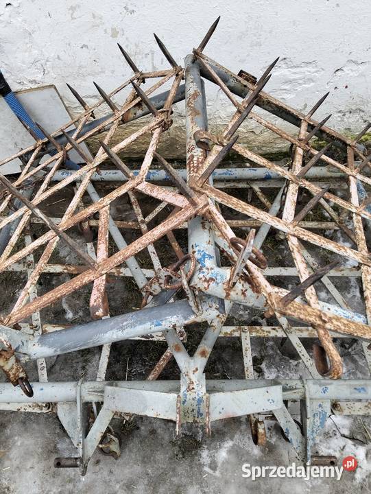 Sprzedam brony 4 ciężkie składane Solidna rama Huta Koszary