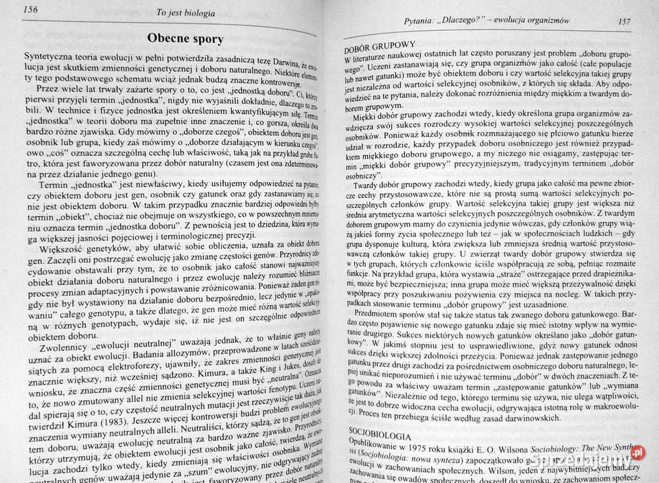 To jest biologia Ernst Mayr