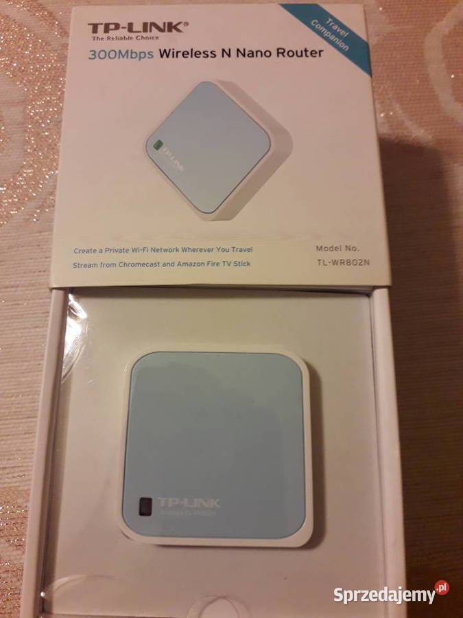 Nano Ruter TPLINK TLWR802N Kraków sprzedam