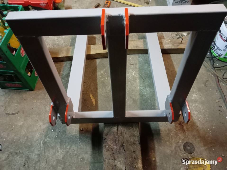 Widły do palet na tuz do ciągnika Maszyny rolnicze małopolskie Charsznica
