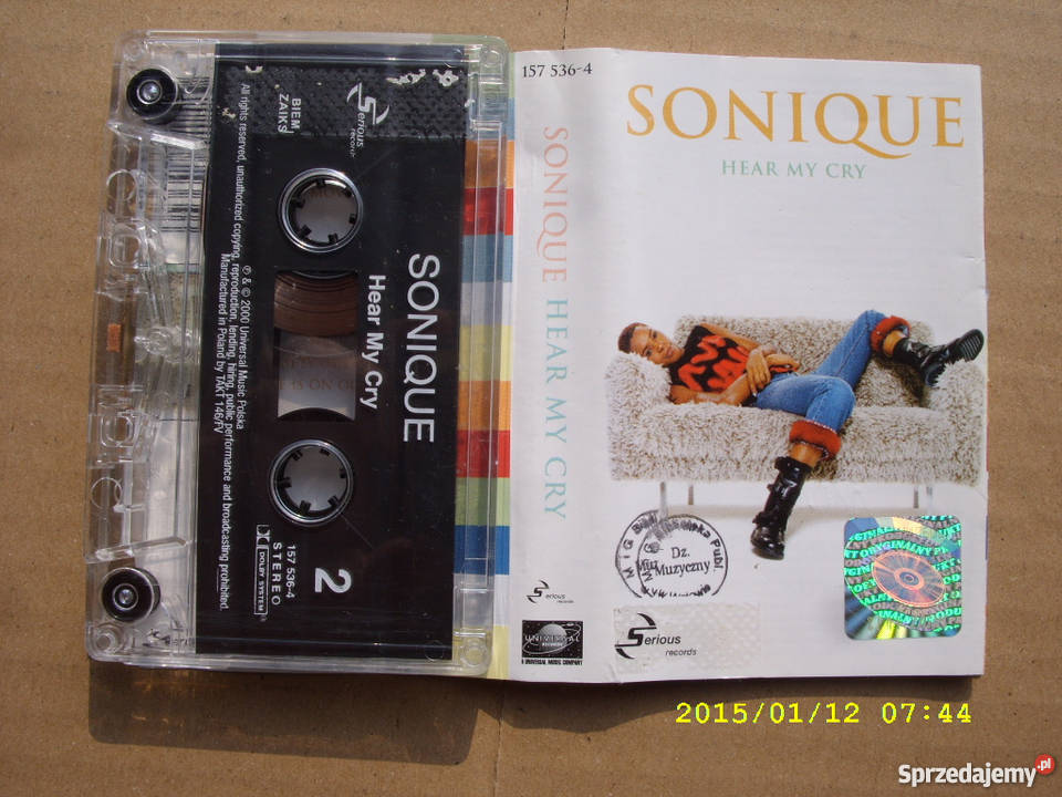 Pop kaseta SSONIQUEHEAR MY CRY dolnośląskie