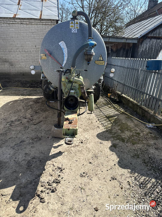 Wóz asenizacyjny beczkowóz T5076 POMOT mazowieckie Wiśniew
