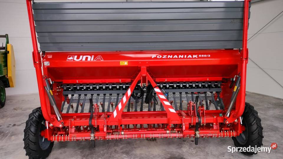 Siewnik zbożowy Unia Poznaniak 5503 z 2020 roku Łuków sprzedam