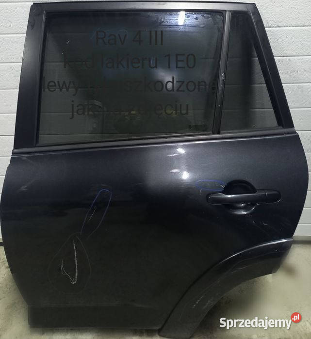 Drzwi lewe tył 1E0 toyota rav 4 III świętokrzyskie