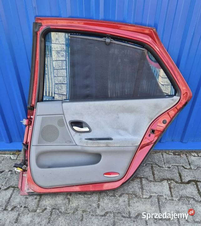 KOMPLETNE DRZWI TYŁ PRAWY RENAULT LAGUNA II 2 HB Działoszyce