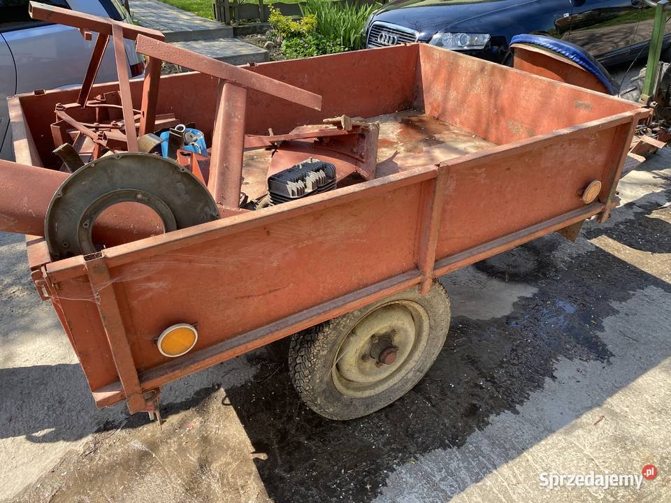 Traktorek 1 osiowy mesko rjs 1 nieuszkodzony Snopków