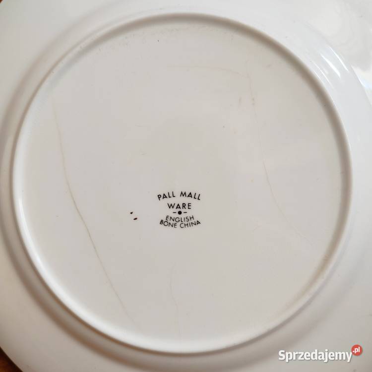 Angielska porcelana Lanchester 1895 talerz