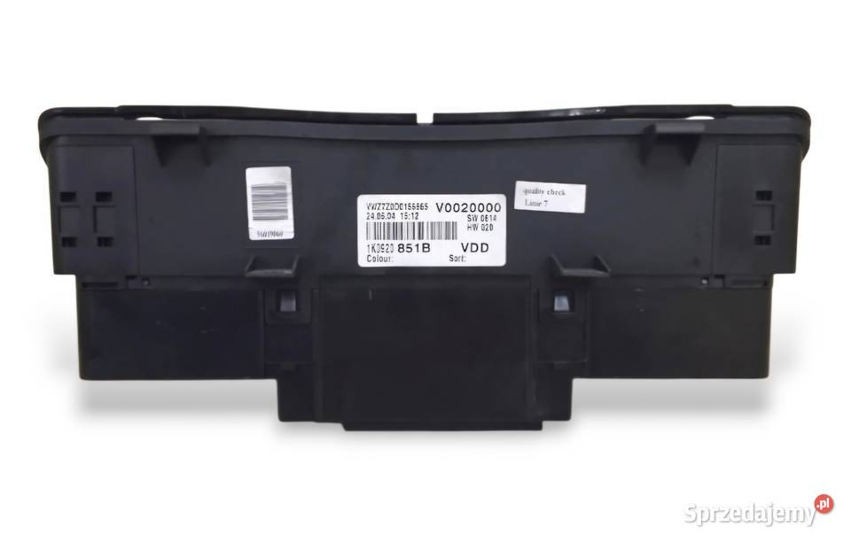 EU LICZNIK ZEGARY WYŚWIETLACZ VW GOLF V 5 19TDI Działoszyce