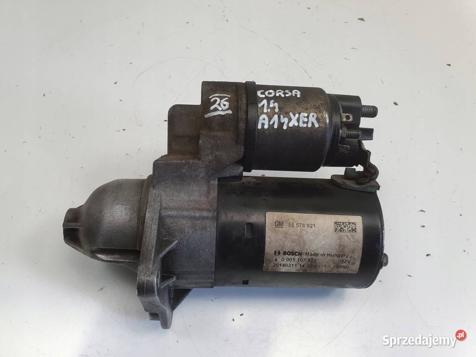 ROZRUSZNIK Opel Corsa D 14 16V ROZRUSZNIK bosch