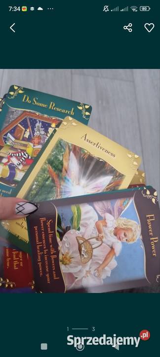 Przesłania wróżek Doreen Virtue oryginalne wielkopolskie Poznań