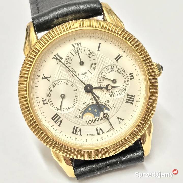TOURNEAU Moonphase Triple Calendar FAZY KSIĘŻYCA mazowieckie Warszawa
