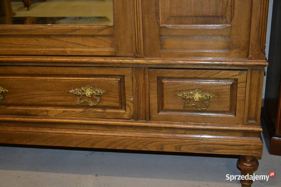 szafa secesyjna 1920 cedr Będzin
