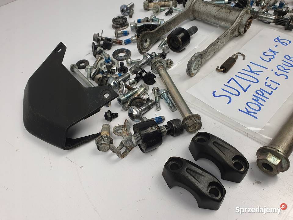 ŚRUBY NAKRĘTKI SZPILKA OŚKA Suzuki GSX8S 2023 Chełm sprzedam