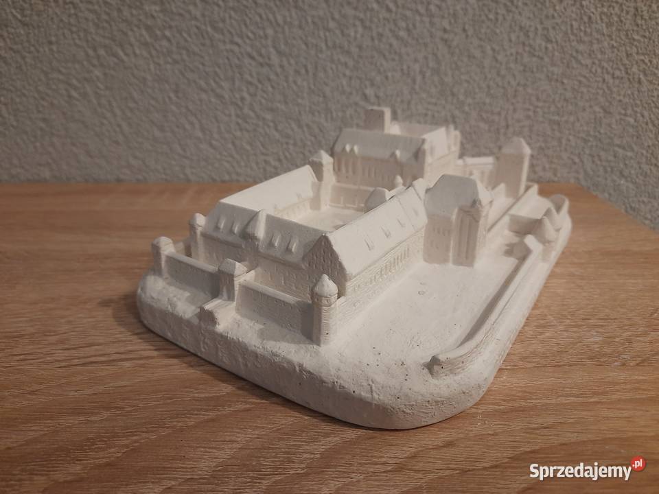 Zamek Malbork 3d odlew gipsowy Piekoszów