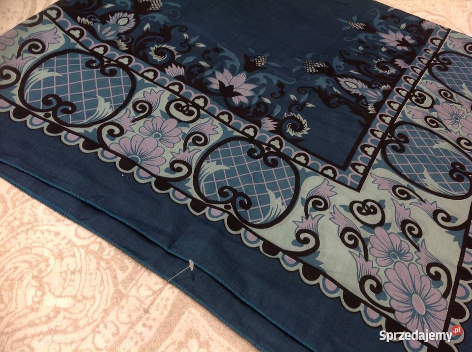 Chusta Apaszka Damska Nowa 110x110 zielona Nowa Sól