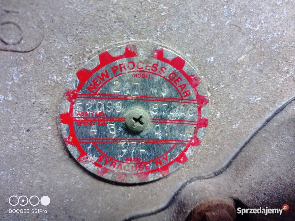 REDUKTOR 247J JEEP GRAND CHEROKEE WJWG 47 Wieluń