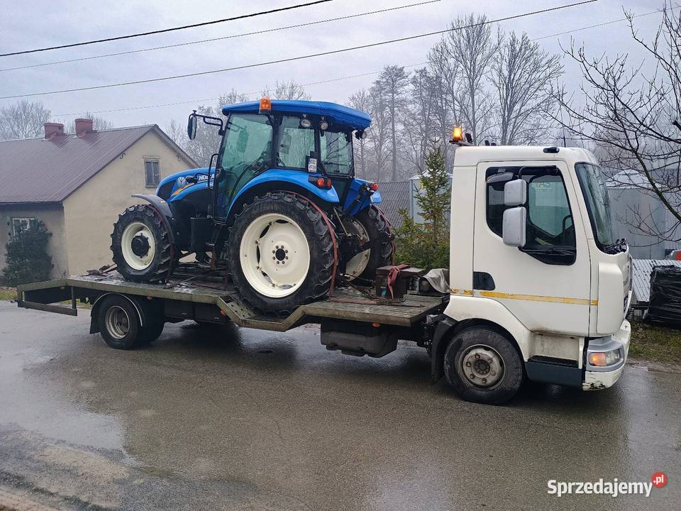 Transport maszyn ciągników przyczep do 14 ton