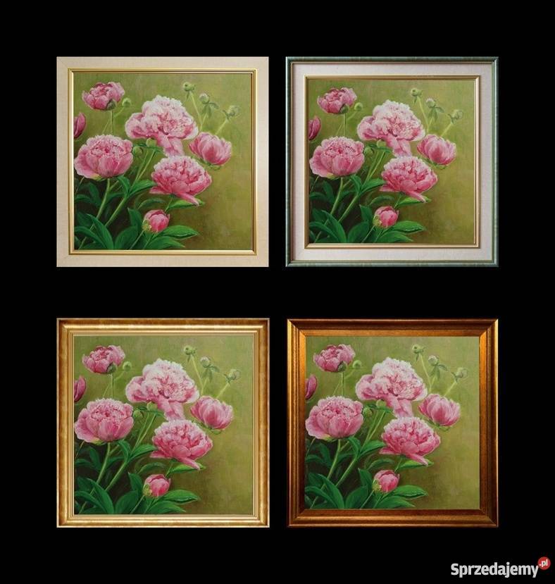 Obraz olejny Piwonie