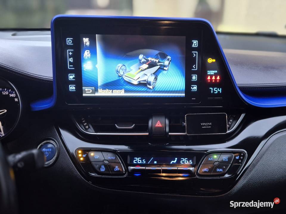 Toyota CHR 2017 pierwszy właściciel serwis ASO elektryczne lusterka Motoryzacja łódzkie Kutno