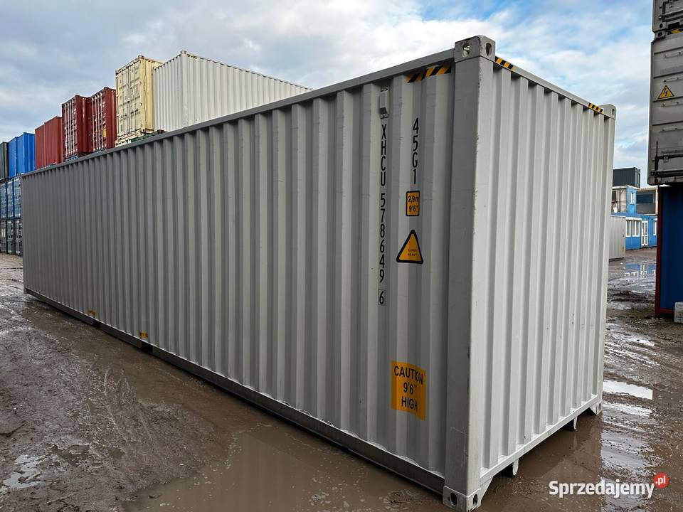KONTENER MORSKI 40 HC ONE WAY NOWY Magazyn Magazynowanie Wrocław