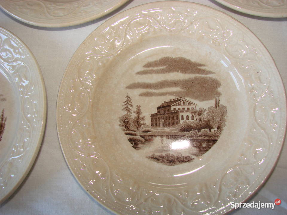 Gustafsberg stare porcelanowe talerzyki Pruszcz Gdański sprzedam