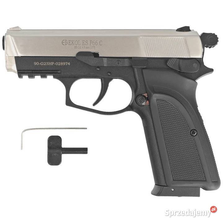 Pistolet wiatrówka Voltran Ekol ES P66C Satin 45 Warszawa