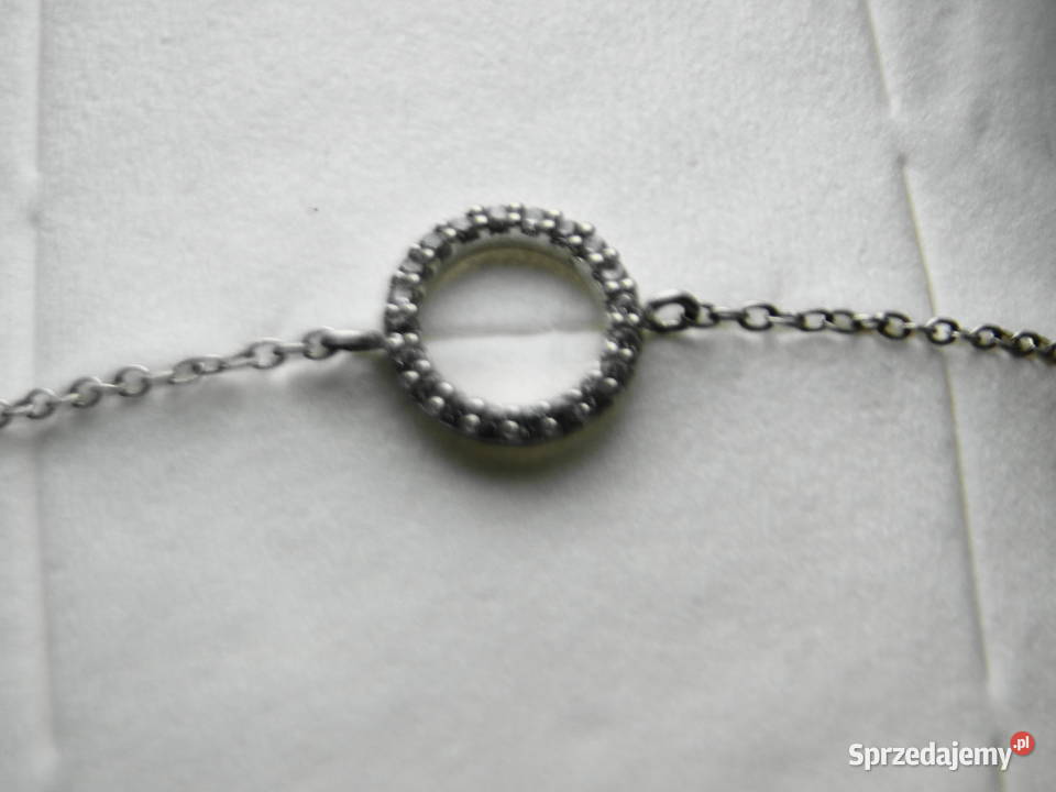 Śliczna bransoletka Fossil srebro 925 Warszawa