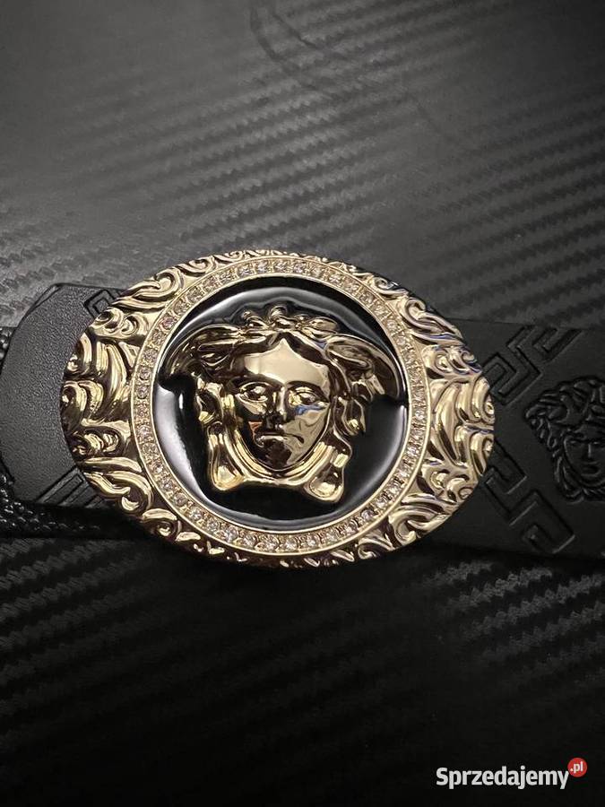 pasek czarny versace wielkopolskie Ostrów Wielkopolski