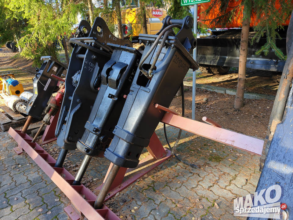 Młot hydrauliczny Rammer S23 do koparki Możemy Ostrowiec Świętokrzyski