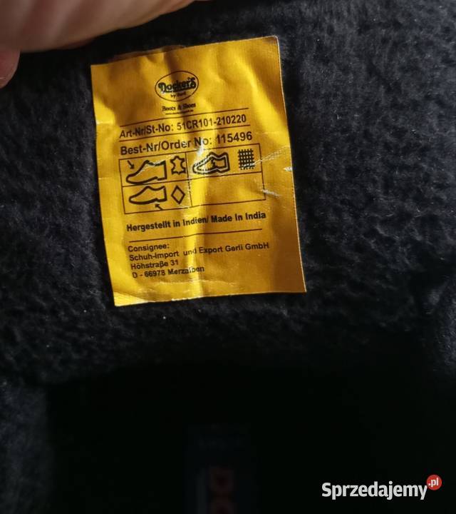 Dockers by Gerli trzewiki trapery buty męskie 29.5cm Moda i Styl Sędziszów Małopolski