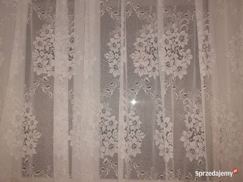 Krótka firanka ok 180 x 300 łódzkie Piotrków Trybunalski