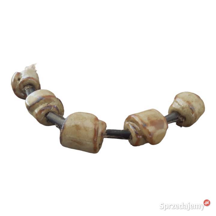 Naszyjnik ceramiczny ręcznie wykonany