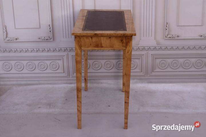 Stół Stolik Biurko Art Deco Blat Skóra Czeczot Kraków