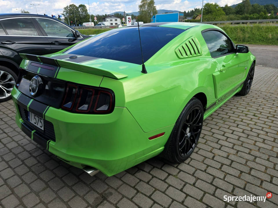 Ford Mustang Ford Mustang GT 50 V8 Coyote Green elektrycznie ustawiane fotele