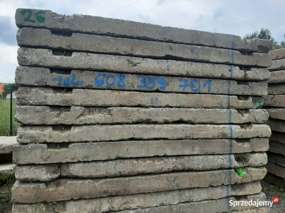 MON Płyty betonowe drogowe 100 zbrojenia Rybnik