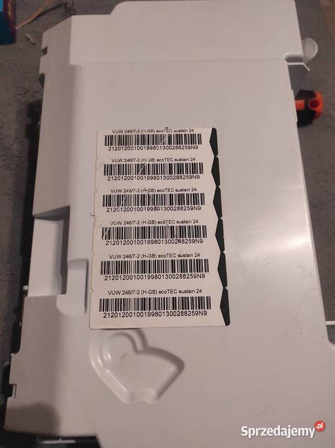 VAILLANT ECOTEC PURRE PANEL STEROWANIA VCW kujawsko-pomorskie Liszkowice sprzedam