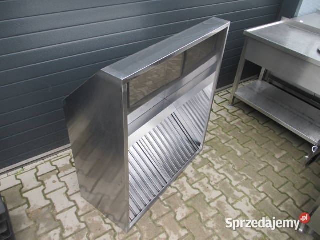Okap Trapezowy Skrzyniowy Z Filtrami 10011545 Ostrów Wielkopolski sprzedam