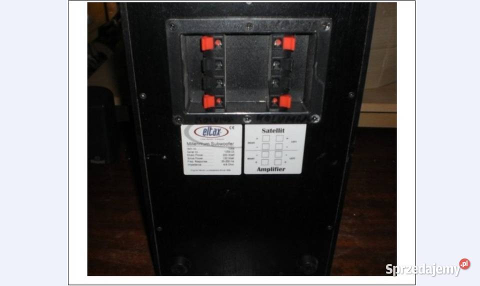 Subwoofer eltax 2 kolumny Magnat Olkusz sprzedam