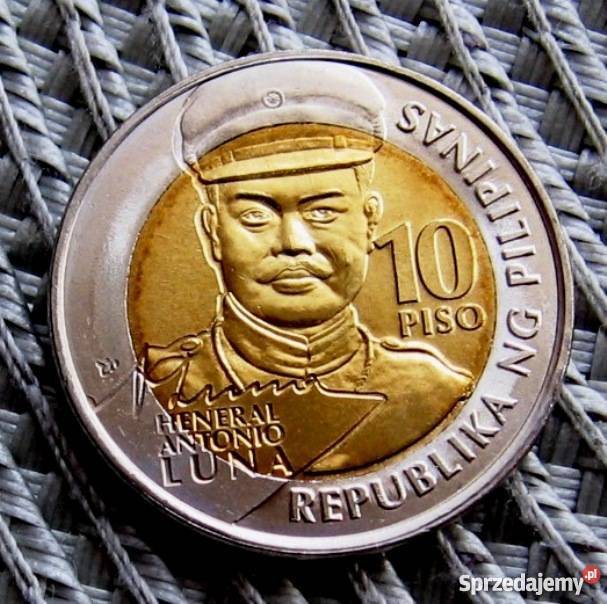 Filipiny 10 Piso 2016rAntonio LUNAPiękna wielkopolskie Kalisz