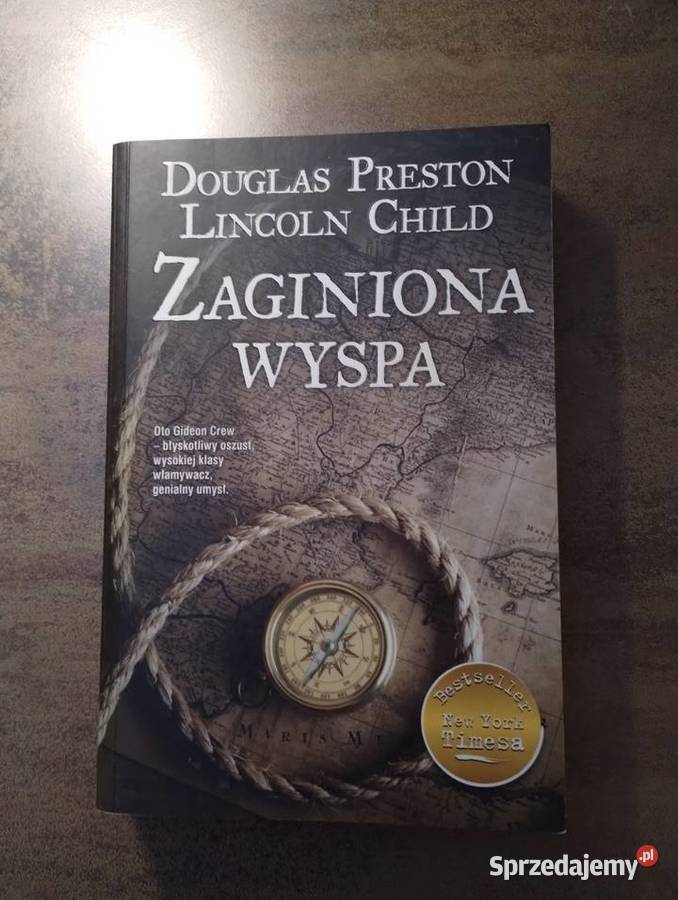 Douglas Preston Lincoln Child Zaginiona wyspa warmińsko-mazurskie Giżycko