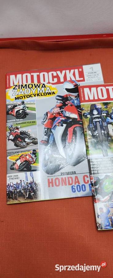 Kolekcjonerskie czasopismo motocykl 2007 Gliwice
