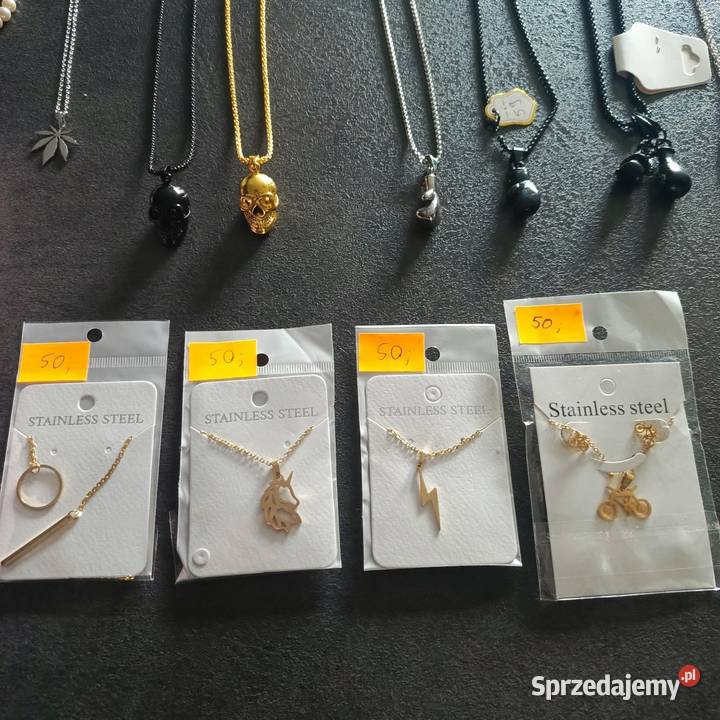 Biżuteria do wyboru różne ceny Zegarki i Biżuteria dolnośląskie Bolesławiec